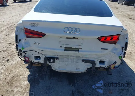 2022 Audi A5 Sportback Premium Plus 40 Tfsi Quattro S Tronic from USA, damaged, VIN WAUCBCF53NA005719